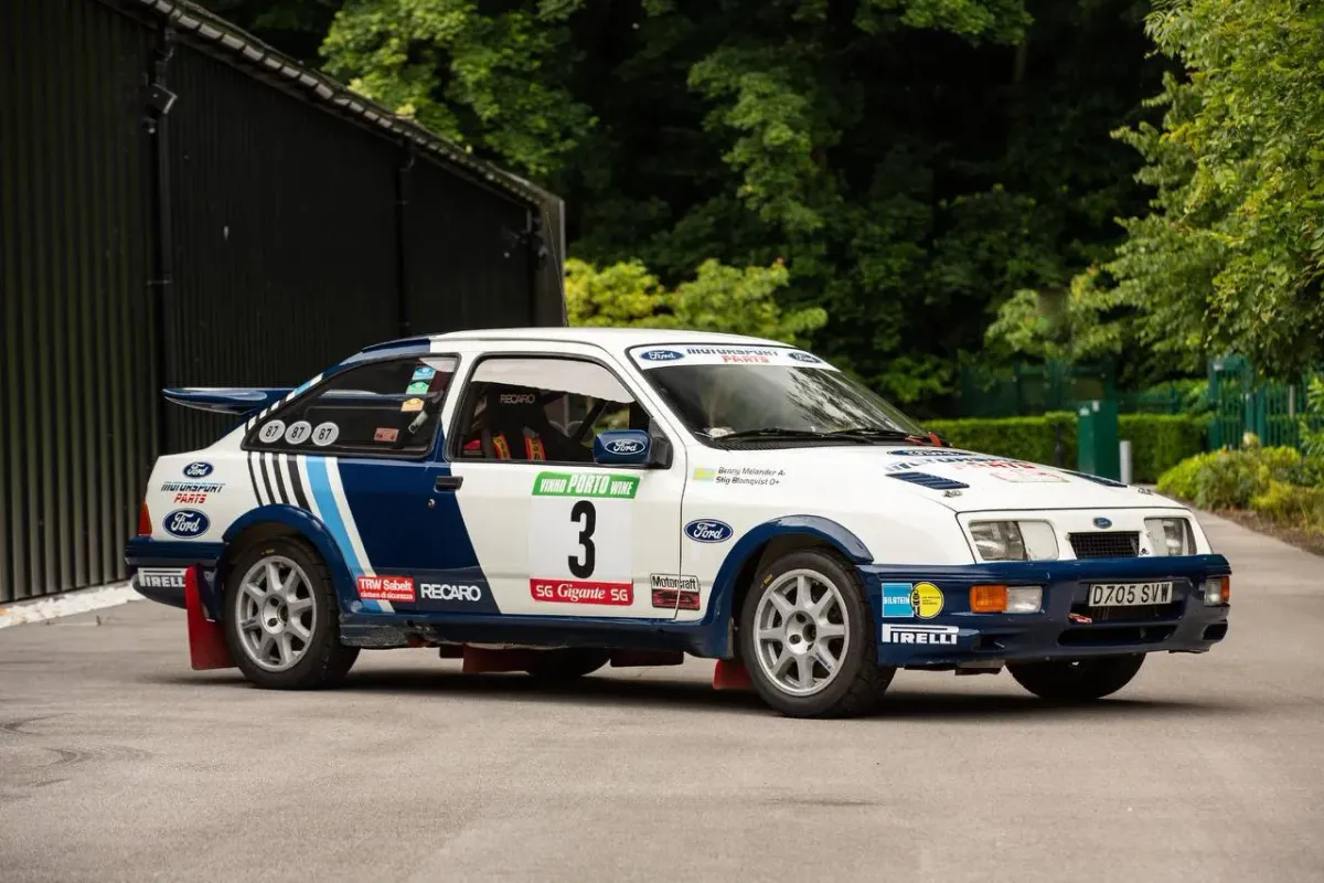 Ford Sierra RS Cosworth Group A Rally Car 1986: La Leyenda del Rally que Dominó las Pistas