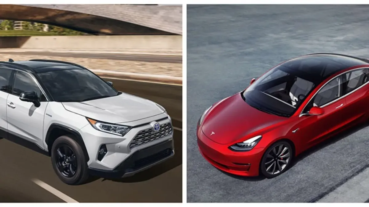 ¡Toyota RAV4 Prime vs. Tesla Model Y: ¿Quién Gana la Batalla por la Sostenibilidad? 🍃🚗