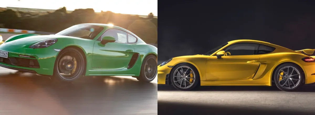 Porsche Cayman GT4 vs. GTS 4.0: ¿Aerodinámica al Detalle!