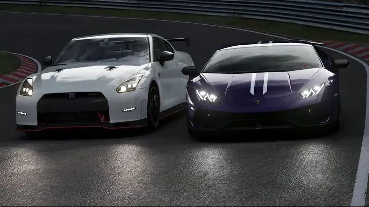 Nissan Skyline GT-R R34 vs Lamborghini Huracán Performante: ¡La Batalla Épica en Nürburgring!