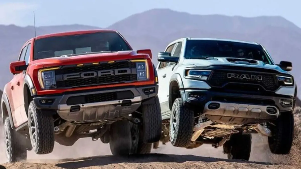 Ram 1500 TRX vs Ford Raptor: La Batalla de las Pickup 4x4 💪🔥