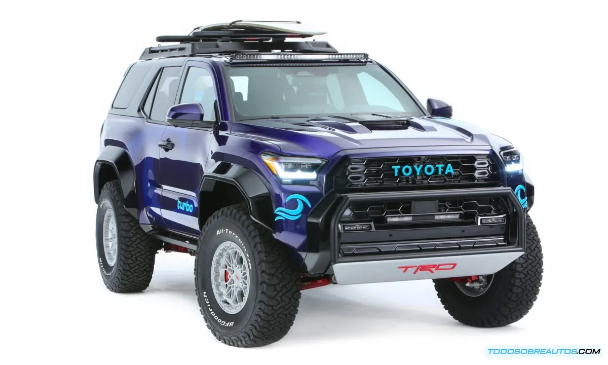 Toyota 4Runner TRD Surf Concept 2024: Retro, Surf y 4x4 en el SEMA Show – ¡Detalles y Fotos!