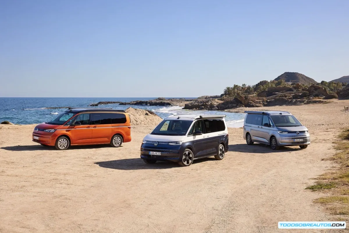 Nueva Volkswagen California 2025: Especificaciones, Precios y Tres Versiones para Elegir