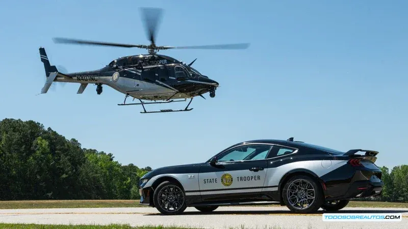 El Ford Mustang GT 2024 regresa como patrulla policial: Especificaciones y regreso a las calles