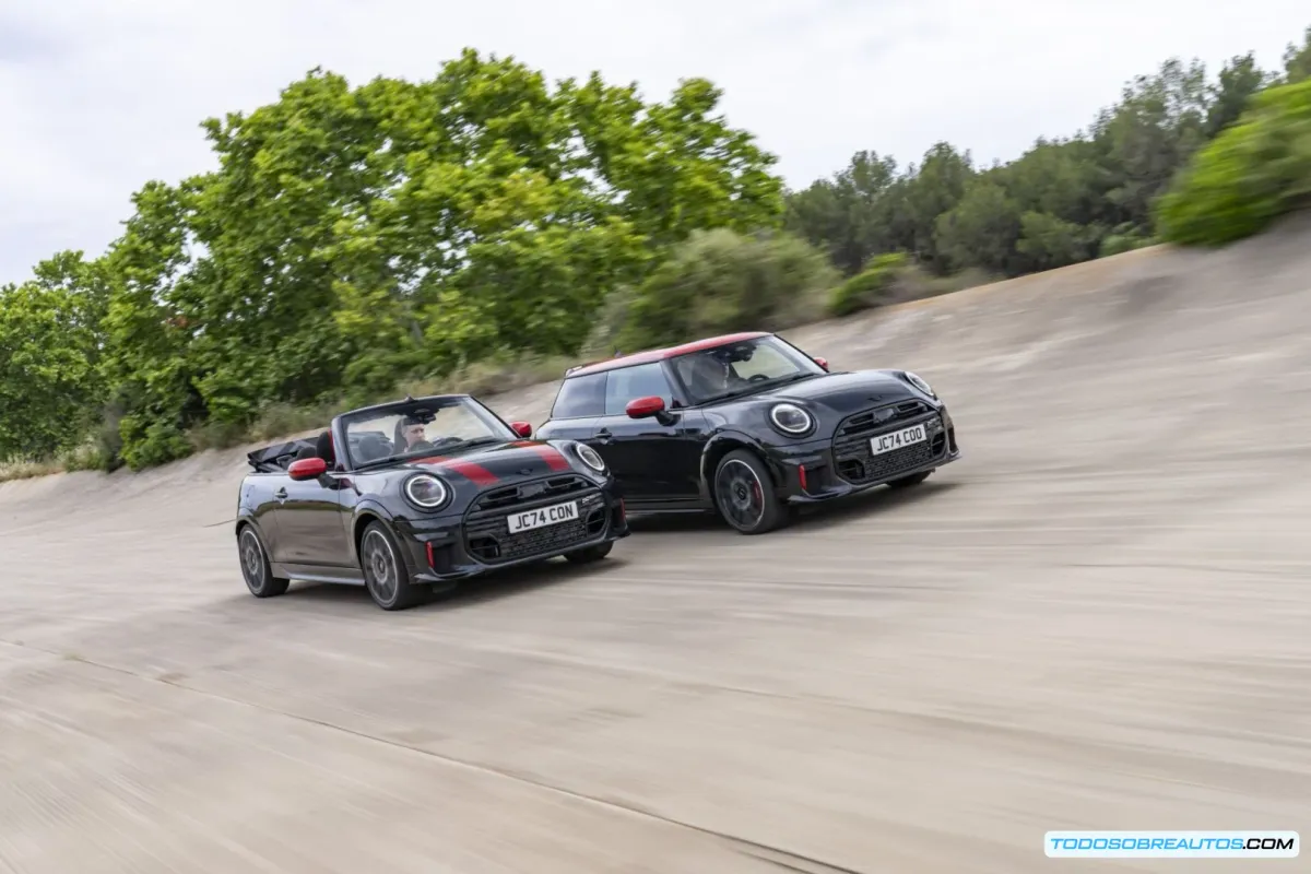 MINI John Cooper Works 2025: Análisis completo del nuevo deportivo y su versión descapotable