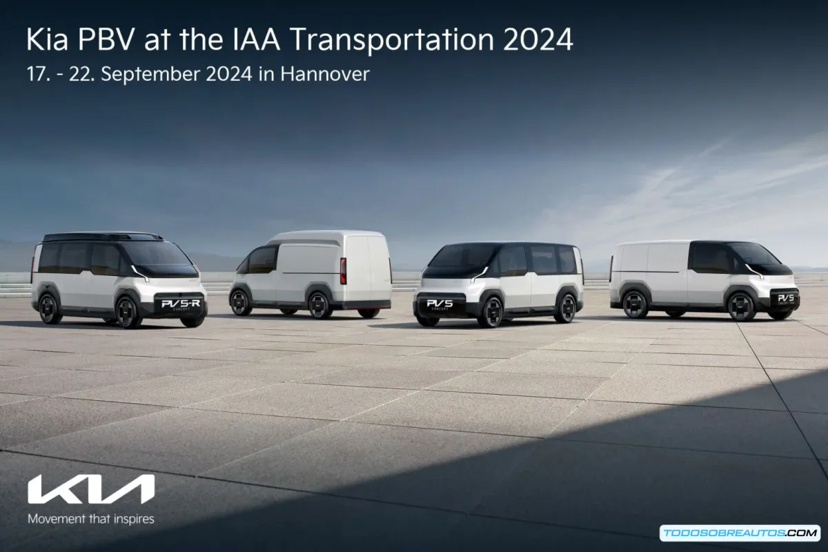 Kia revoluciona el transporte con sus PBV eléctricos en la IAA Transportation 2024: Un vistazo a la gama de vehículos comerciales ligeros