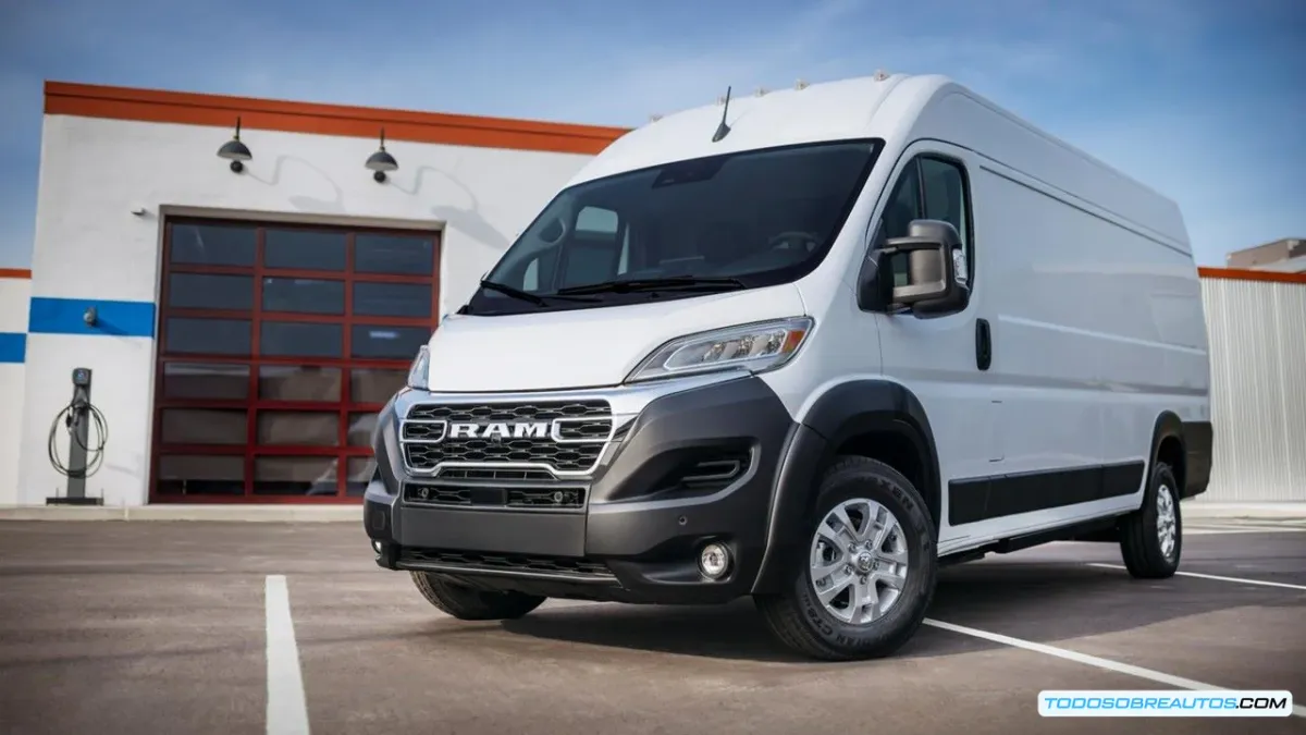 Ram ProMaster EV 2024: Análisis completo de la nueva furgoneta eléctrica - Autonomía, Carga y Especificaciones