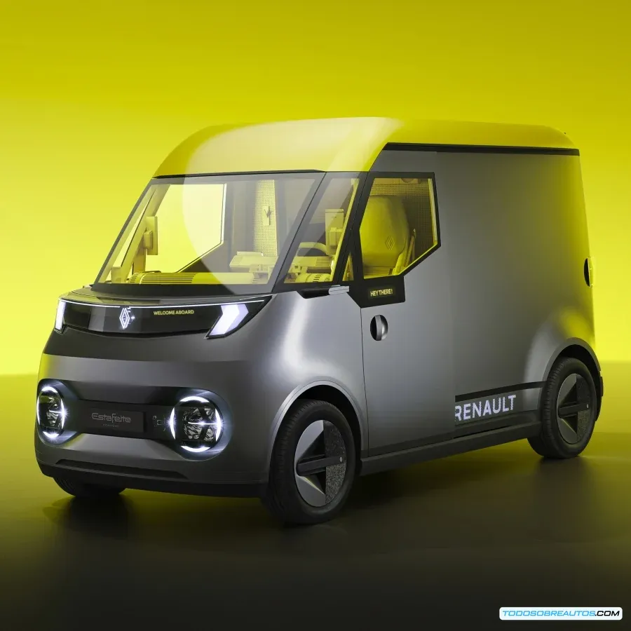 Renault Estafette Concept: La Furgoneta Eléctrica del Futuro para la Logística Urbana - Análisis Completo