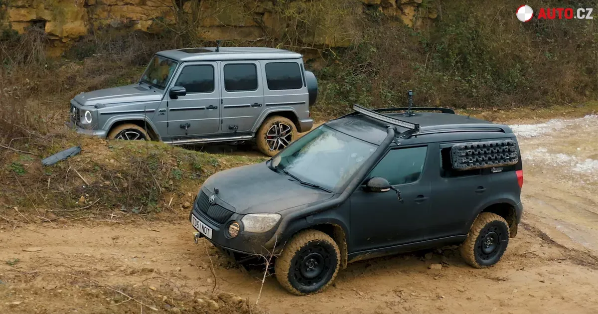 Skoda Yeti vs. Mercedes-AMG G63: ¡La Batalla Off-Road que No Esperabas! 🏆