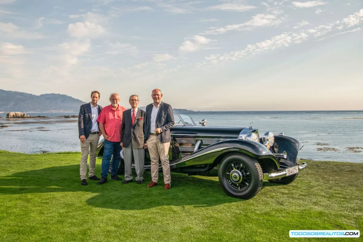 Mercedes-Benz 540 K Special Roadster: ¡El 'Best of Show' en Pebble Beach 2023!