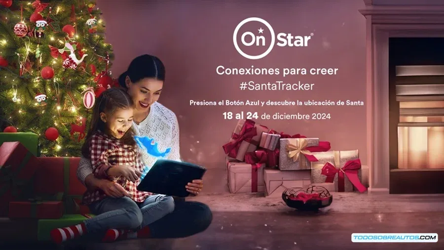 OnStar y la Cruz Roja Mexicana: Sigue el viaje navideño de Santa Claus con tecnología automotriz