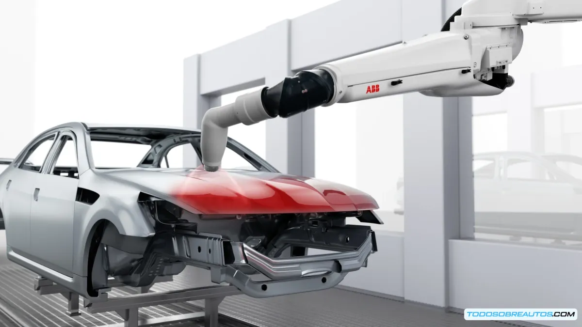 ABB RB 1000i-S: Atomizador de Pintura Robótico para Talleres de Autos Sostenibles y Eficientes