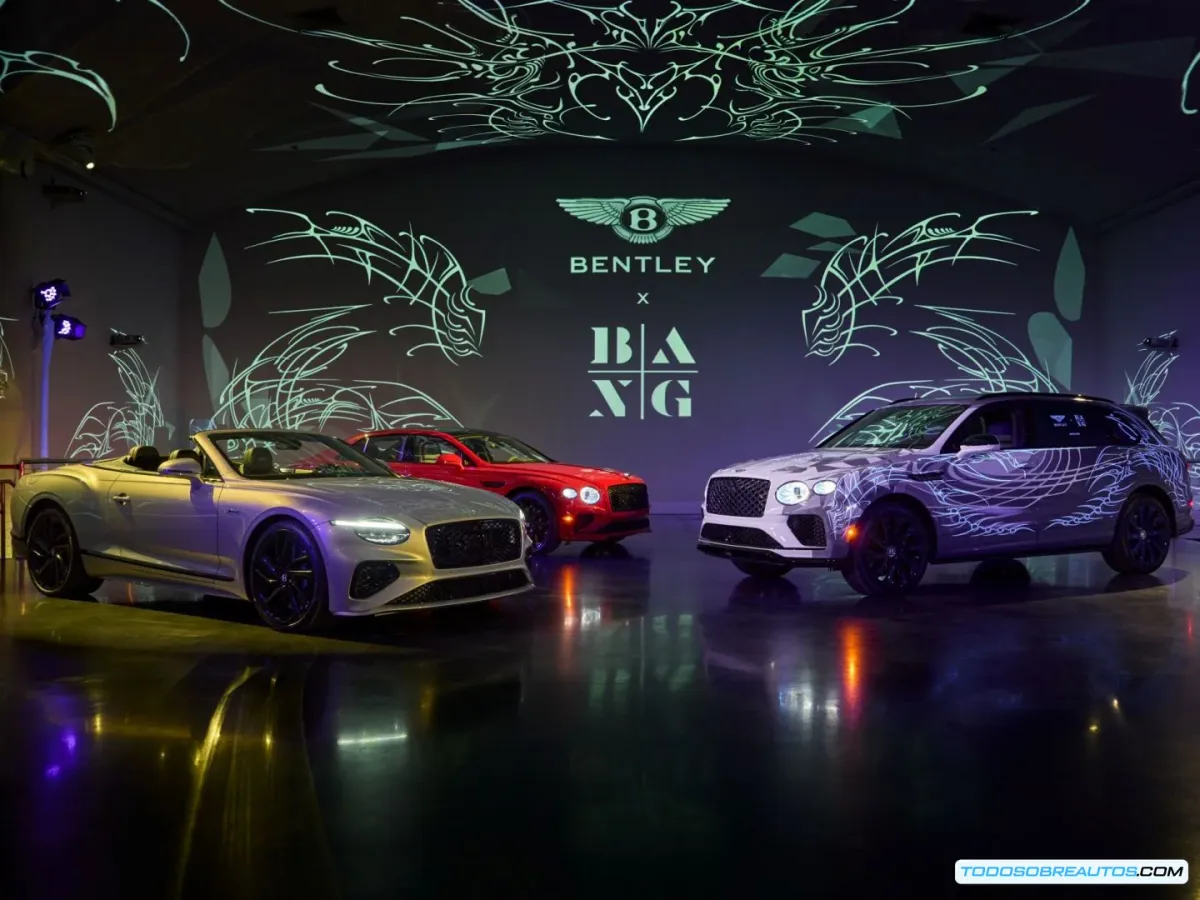 Bentley y Bang Bang: Arte sobre Ruedas - Un Bentayga EWB con Tatuajes UV Reactivos