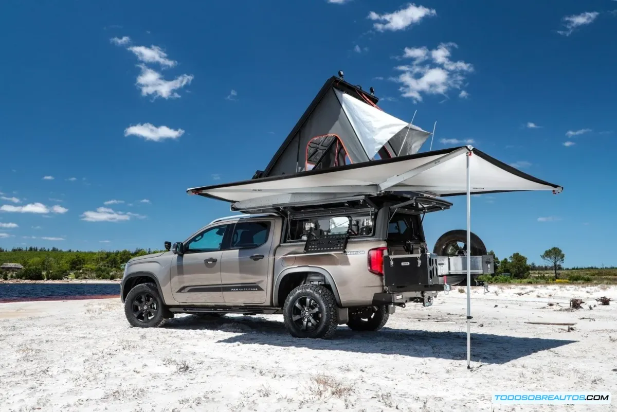 Volkswagen Amarok PanAmericana 2023: Camperización para Aventuras Off-Road en el Caravan Salon