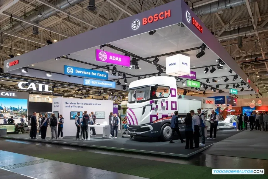 Bosch revoluciona el transporte: Software y tecnología para camiones del futuro (IAA 2024)