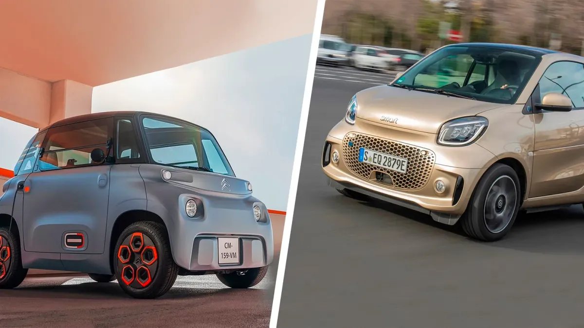 Chery eQ1 (Little Ant) vs Smart EQ ForTwo: Batalla de Microautos Eléctricos ⚡️