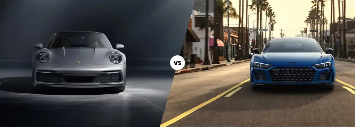 Audi R8 V10 Spyder vs Porsche 911 Carrera 4S: ¡La Batalla Definitiva!