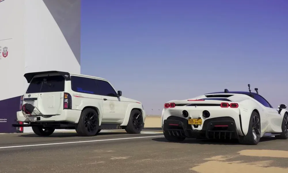 Nissan Patrol vs Ferrari SF90: ¡La Batalla Épica de Drag Race!