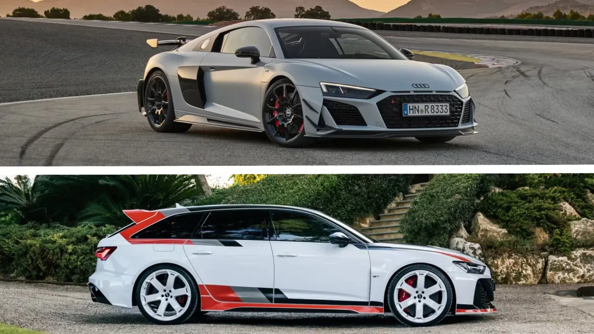 Audi RS6 GT vs Audi R8 GT: ¡La Batalla de Titanes en la Pista!