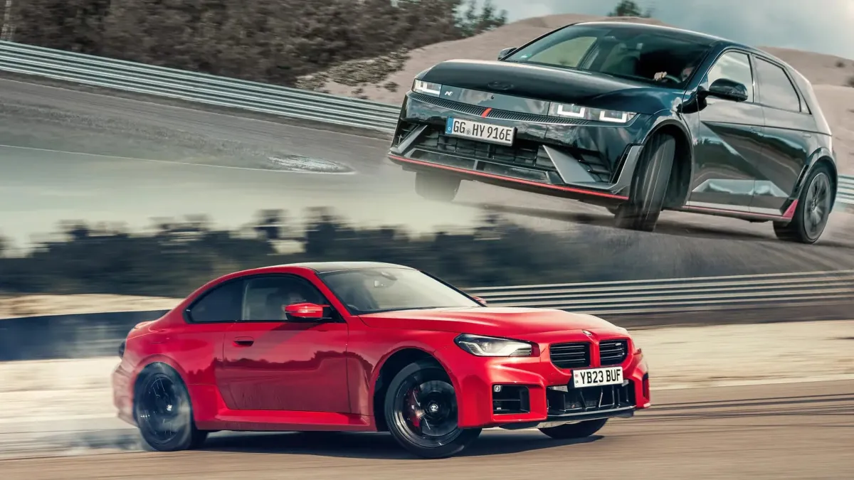 Hyundai Ioniq 5 N vs BMW M2: ¿Diversión en Pista con un Eléctrico? ⚡️ Análisis a Fondo