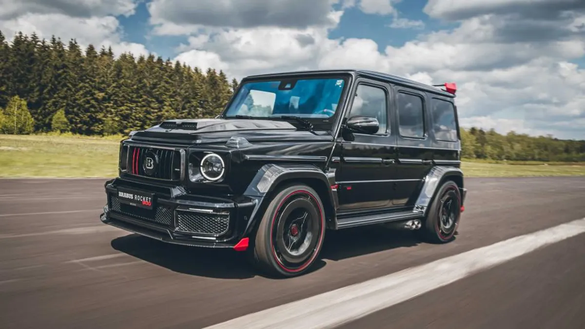 Brabus 900: Drag Race entre Rocket R, Superblack GLS y G63 ¡Increíble!