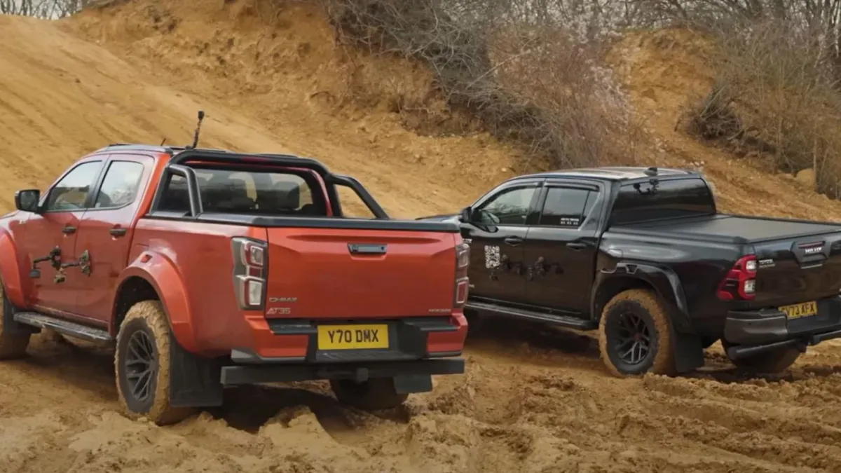 Isuzu D-Max vs Toyota Hilux Arctic Trucks: ¡La Batalla Off-Road Definitiva!