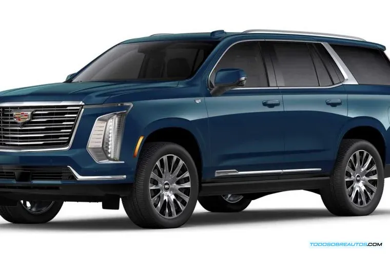 Cadillac Escalade 2025: Nuevo Color Deep Sea Metallic - Imágenes, Especificaciones y Precio