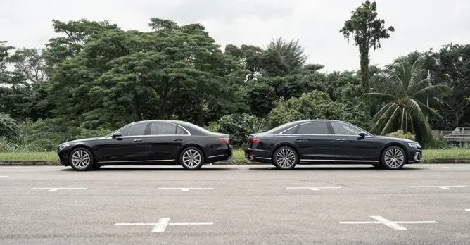 Audi A8 vs Mercedes S-Class: ¿Cuál es el Mejor Limusina Híbrida Enchufable? 2025