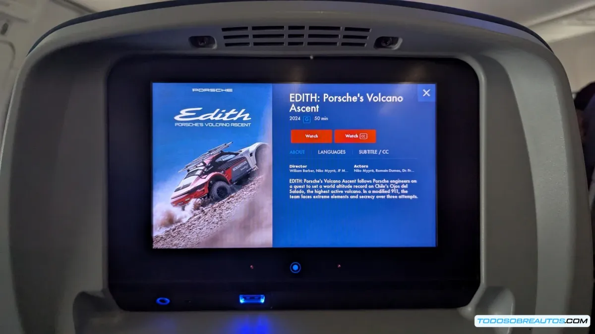 Porsche 911 escala el Ojos del Salado: El documental "Edith" ahora en Delta Air Lines