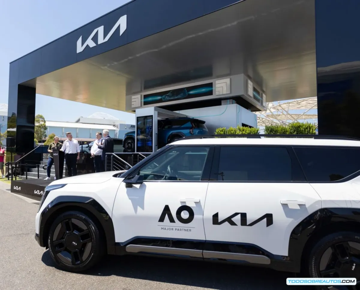 Kia electrifica el Abierto de Australia 2025: Flota completa de vehículos eléctricos e híbridos para el torneo