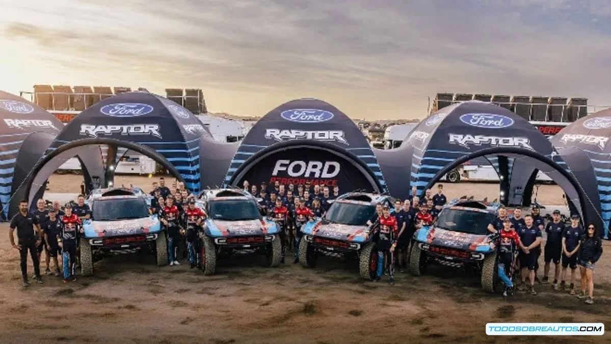 Ford Raptor T1+ en el Dakar 2025: Podio en Debut, Tecnología y Resultados