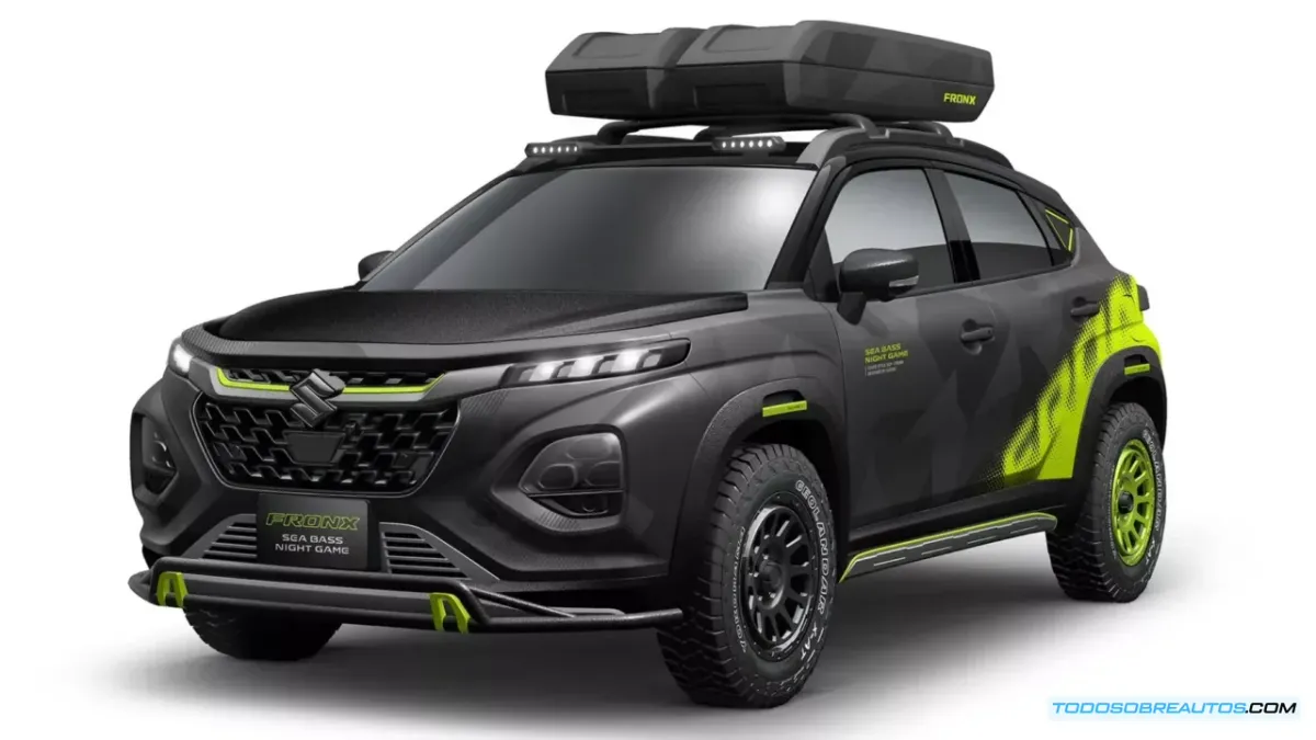 Suzuki Fronx Sea Bass Night Game: SUV urbana para pesca nocturna debuta en el Tokyo Auto Salon 2025