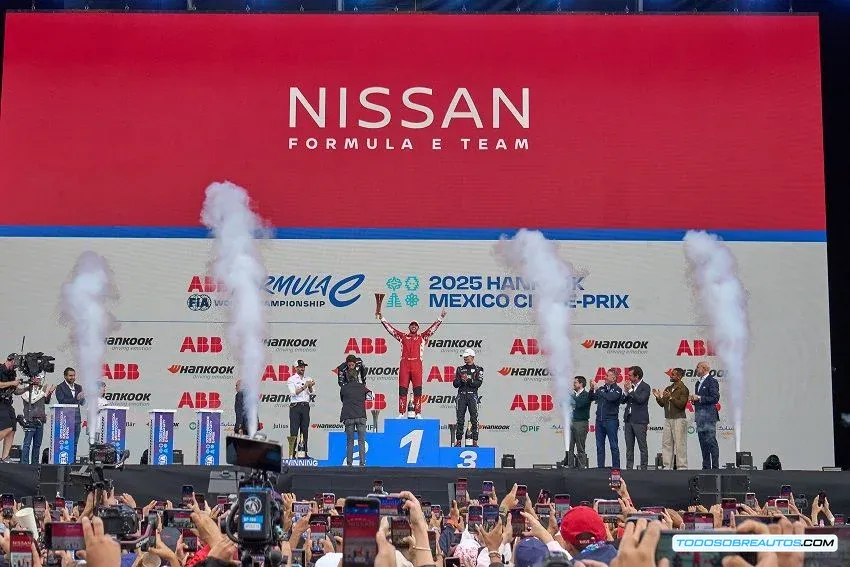 Nissan Triunfa en el E-Prix de México 2025: Oliver Rowland se lleva la Victoria para el Equipo