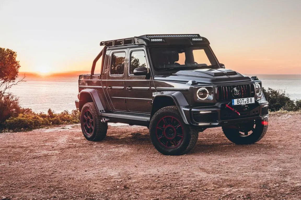 Brabus 900 XLP: El G-Wagon Pick-up que Rompe Esquemas 🤯