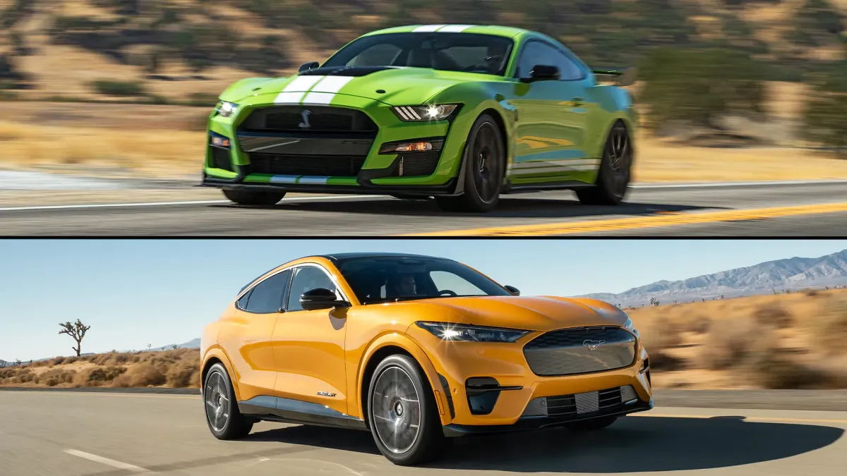 Ford Mustang Mach-E GT vs. Mustang V8 GT: ¡La Batalla del Drag! ⚡️