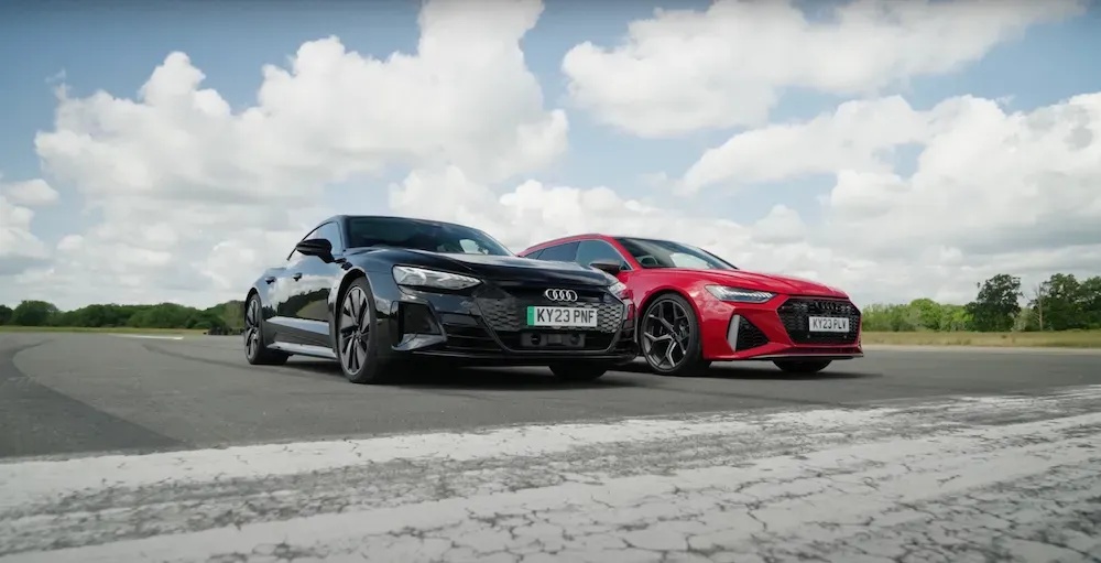 Audi RS e-tron GT vs RS3 vs RS6: ¿Qué sistema de tracción total reina en baja adherencia? ❄️