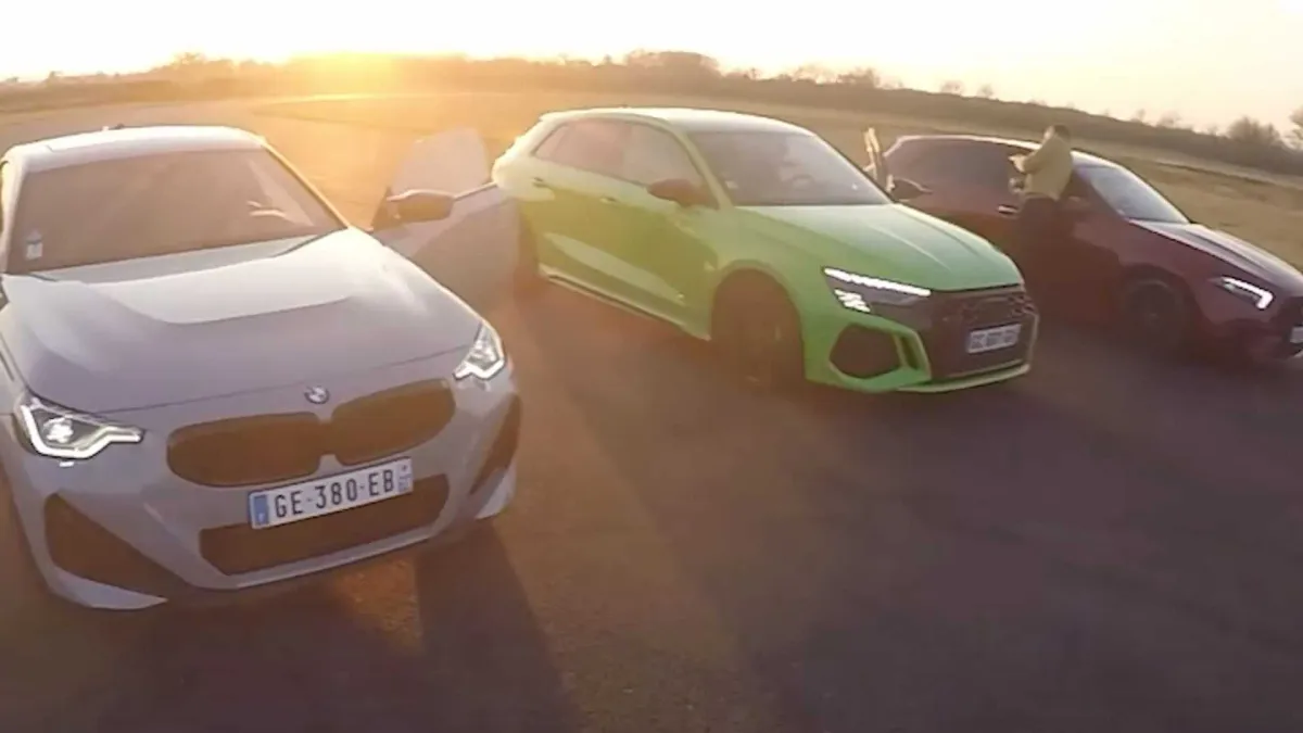 BMW M240i Coupé vs Audi RS3 Saloon vs Mercedes CLA 45 AMG: ¡La Batalla de los Deportivos! 🏆