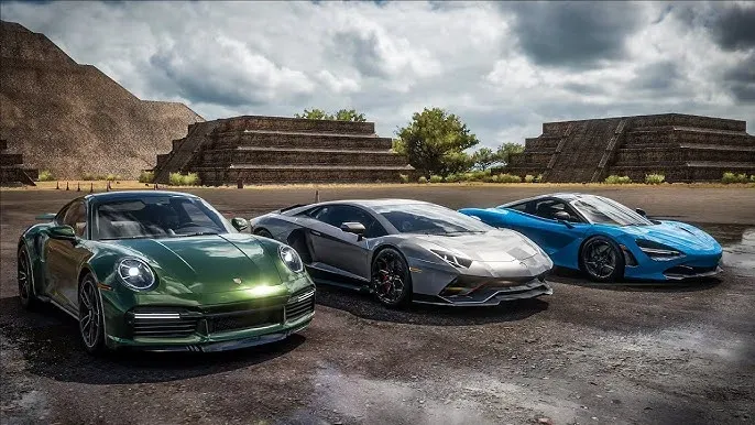 Porsche 911 Turbo S vs Lamborghini Aventador SVJ vs McLaren 720S: ¡La Batalla de los Súper Deportivos! 🏎️🔥