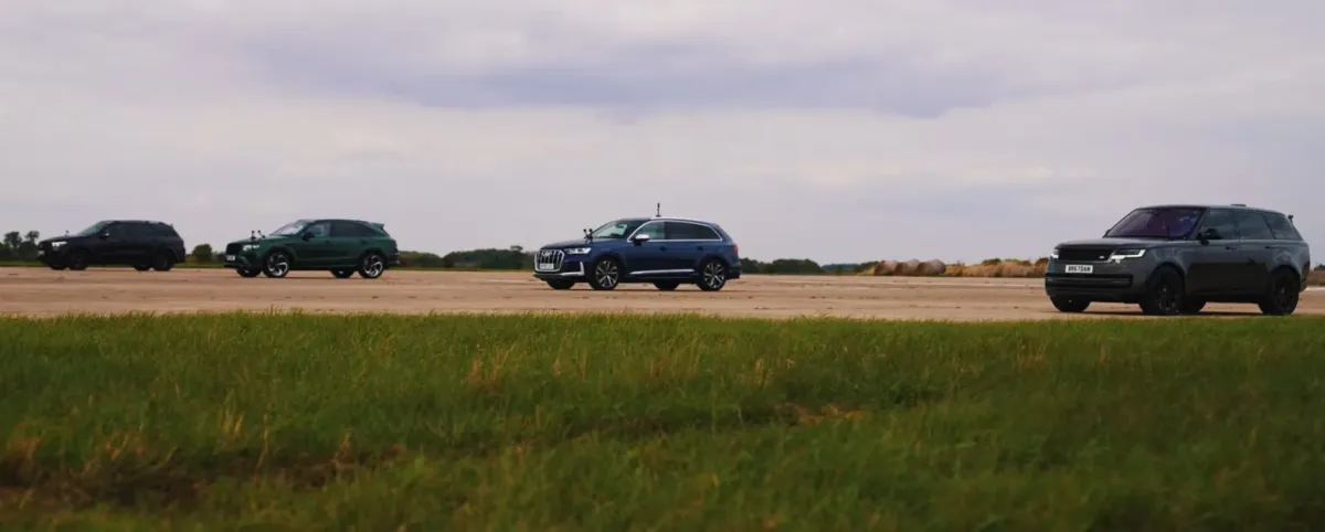 Range Rover vs Audi SQ7 vs Bentley Bentayga vs Mercedes AMG GLE 63: ¡La Batalla de los SUV de Lujo! 🏆