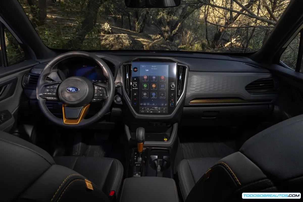 Subaru Forester Wilderness 2026: Fotos Exclusivas del Interior y Análisis de Diseño