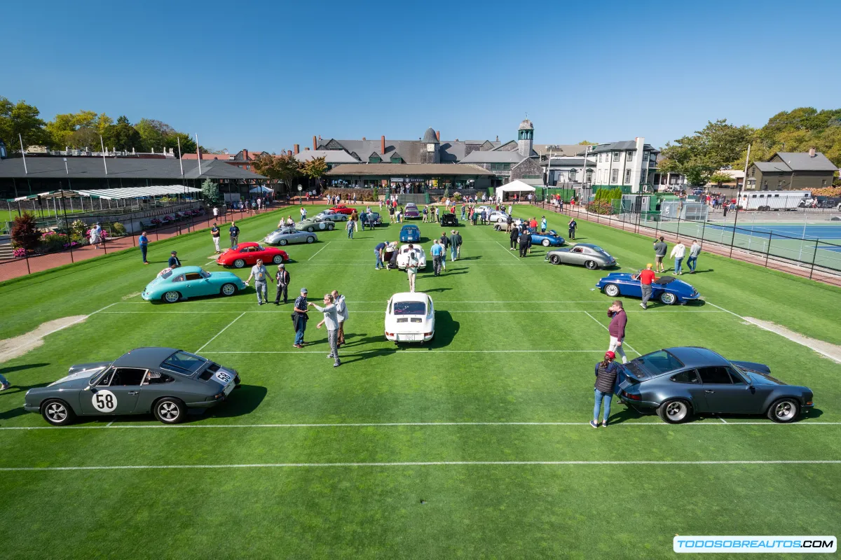 Emory Outlaws en el Concours: Celebrando la 'Restauración Alternativa' de Porsche Clásicos