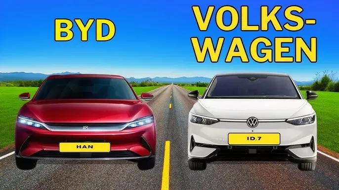 BYD vs Volkswagen: La Ascensión China Sacude el Mercado Automotriz Global - Análisis 2025