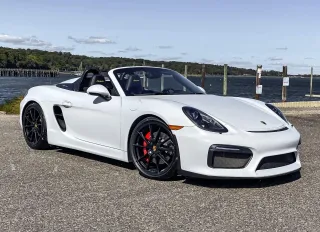 Porsche Boxster Spyder 981 Blanco