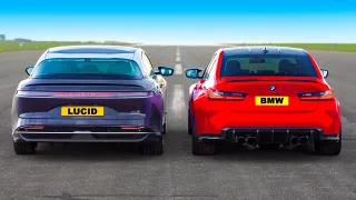 BMW M3 vs Lucid Air