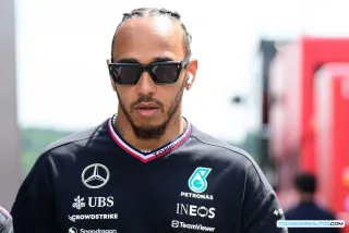 Hamilton en Abu Dhabi 2021