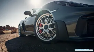 Porsche 718 RS Spyder en pista.