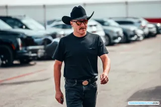 Valtteri Bottas probando un coche autónomo