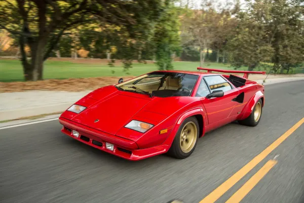 Lamborghini Countach LP 5000 QV 1988 Rojo