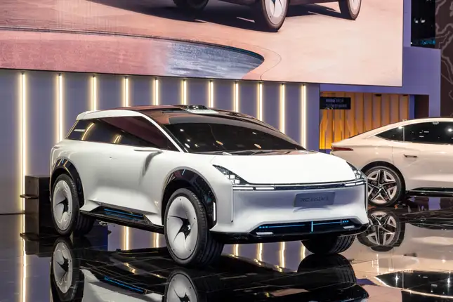 Autos electricos en el Shanghai Auto Show 2023