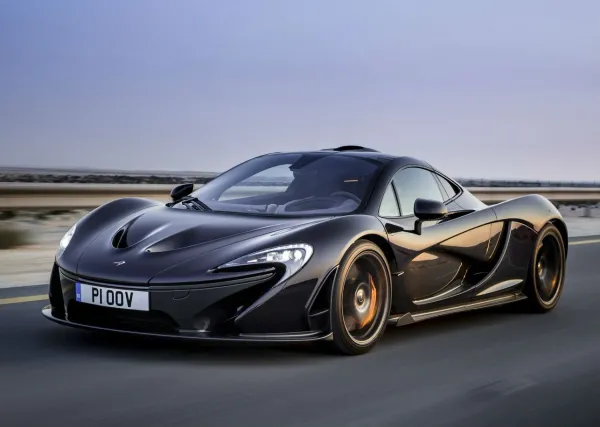 McLaren P1 2013 Negro